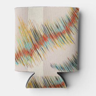 Porta-lata Arte de pintura de Abstrato de Curvas Irregulares