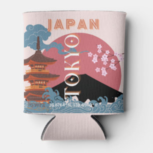 Porta-lata Arte de Viagem do Japão em Tóquio, Arte de Viagem