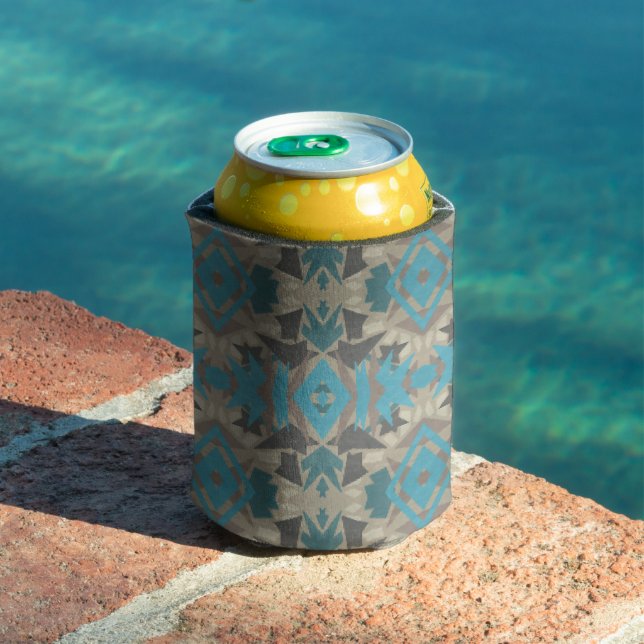 Porta-lata Arte e Cores Padrão do Sudoeste Americano (Piscina in situ)