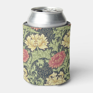 Porta-lata Arte floral do vintage do crisântemo de William