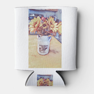 Porta-lata Arte Sunflower