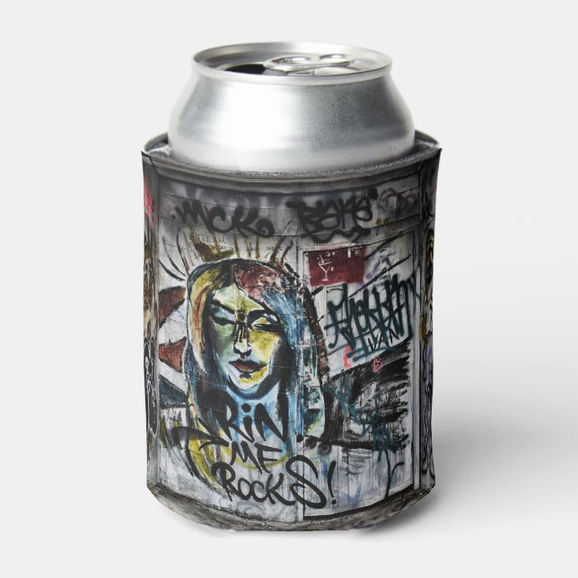 Porta-lata Arte Urbana Moderna do grafite (Can Front)