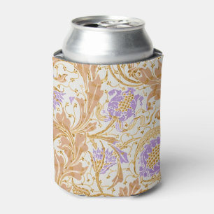 Porta-lata Artes e Ofícios de Walter Crane Floral Roxo