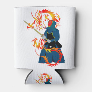 Porta-lata Artes Marciais Hwa Rang Do Stick Lutando Dragão