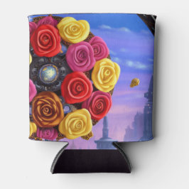 Porta-lata Artsy Flowers