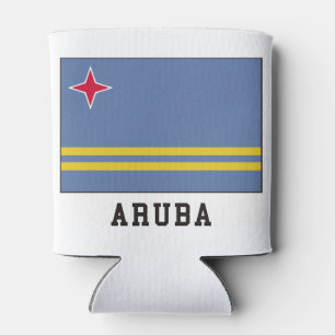 Porta-lata Aruba, bandeira