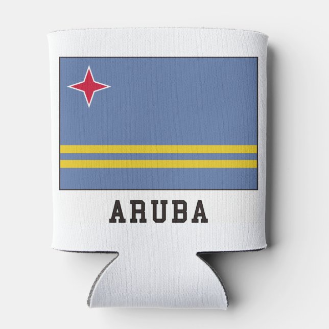 Porta-lata Aruba, Bandeira (Traseira)