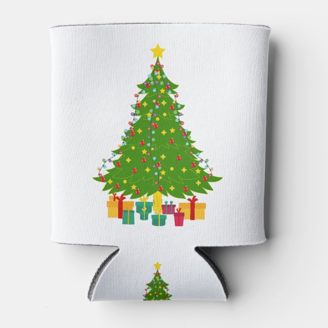 Porta-lata Árvore de Natal (Frente)