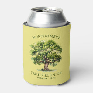 Porta-lata Árvore Personalizada da Família Watercolor de Reun
