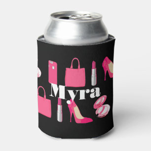 Porta-lata As coisas femininos enlatam o refrigerador
