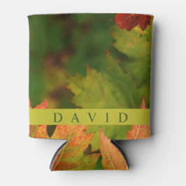 Porta-lata As Folhas de outono Elegantes Modernas Podem Esfri