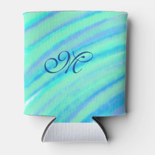 Porta-lata As linhas de cor verde azul-lacrimogênea adicionam