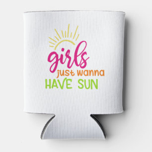 Porta-lata As meninas apenas querem ter Sun