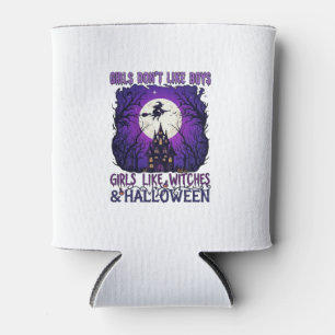 Porta-lata As Meninas Não Gostam de Bruxas de Halloween da Ca