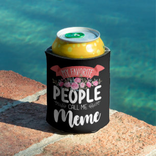 Porta-lata As Pessoas Favoritas Me Chamam de Meme no Dia das