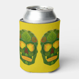 Porta-lata Aspen Leaf Skull 9