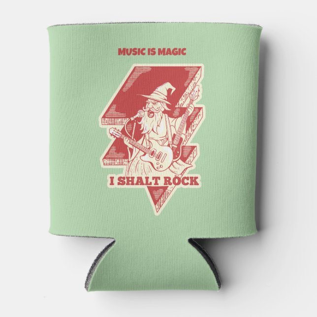 Porta-lata Assistente tocando violão (Frente)