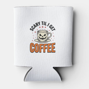 Porta-lata Assustador Até Café Camisa Vintage de Café de Hall