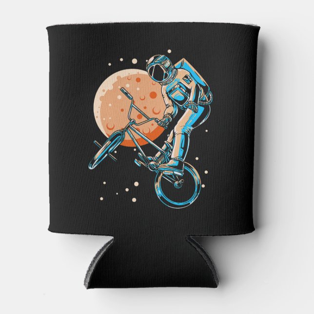 Porta-lata Astronauta BMX Moon Space Biker (Frente)