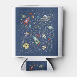 Porta-lata Astronauta do Cat. Rocket Maze Quebra-cabeça Mist