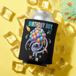 Porta-lata Astronauta Espacial Exterior - Garoto de Aniversár