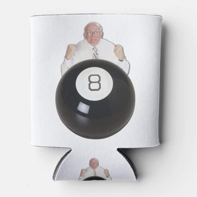 Porta-lata Atrás da Bola 8 (Frente)