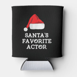 Porta-lata Atriz de Natal do Ator Favorito Santas