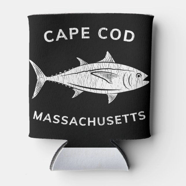 Porta-lata Atum de Massachusetts do Cabo Cod (Frente)