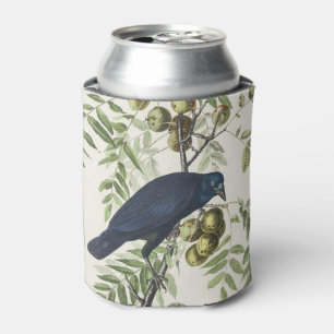 Porta-lata Audubon Black Crow American Bird Ilustração