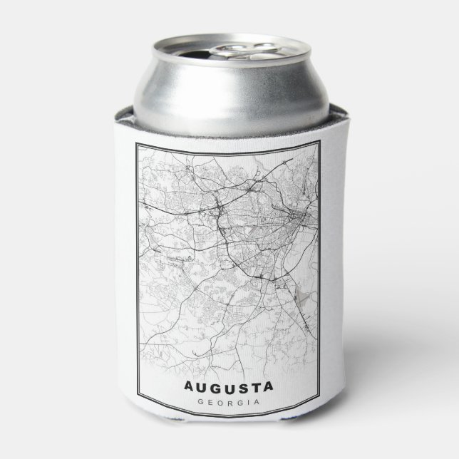 Porta-lata Augusta Map (Can Front)