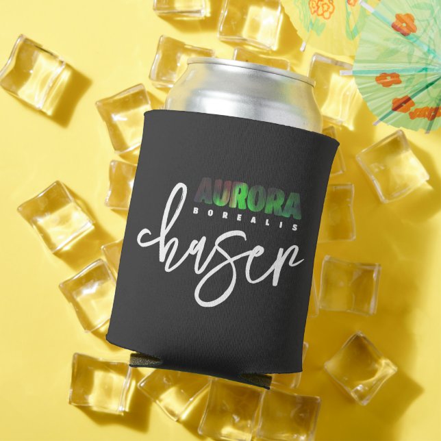 Porta-lata Aurora Borealis (Luzes de Norte) (Verão in situ)