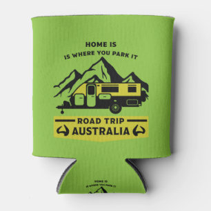 Porta-lata Australiana Aussie Caravan Caravanning Summer