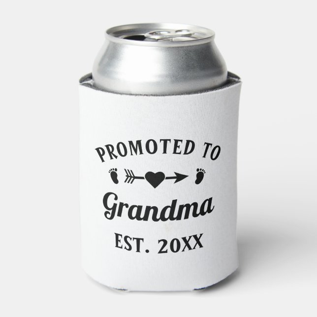 Porta-lata Avó De Abuela Nonna Nanna Promovida À Avó (Can Front)
