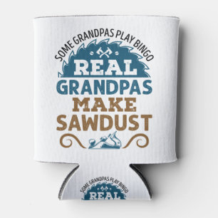 Porta-lata Avô Real De Madeira Faz Sawdust