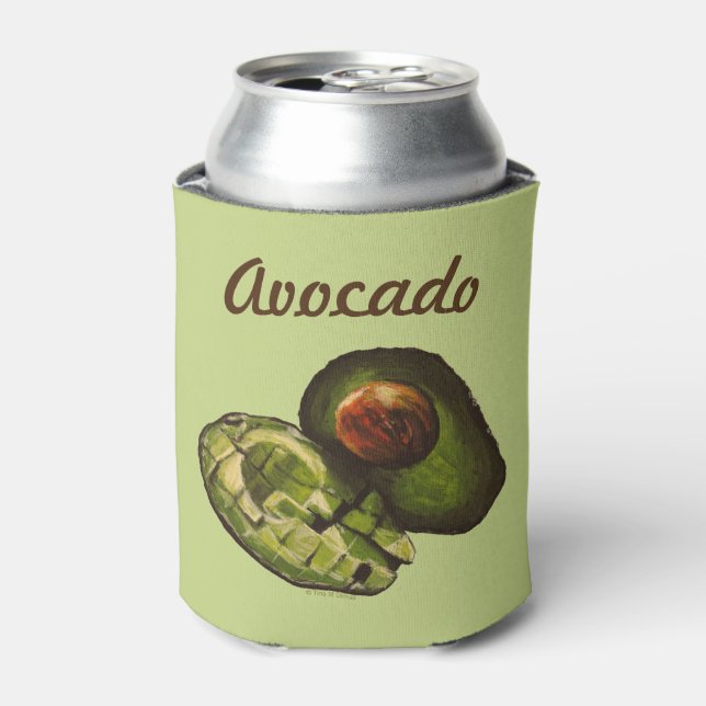 Porta-lata Avocado Can Cooler (Can Front)
