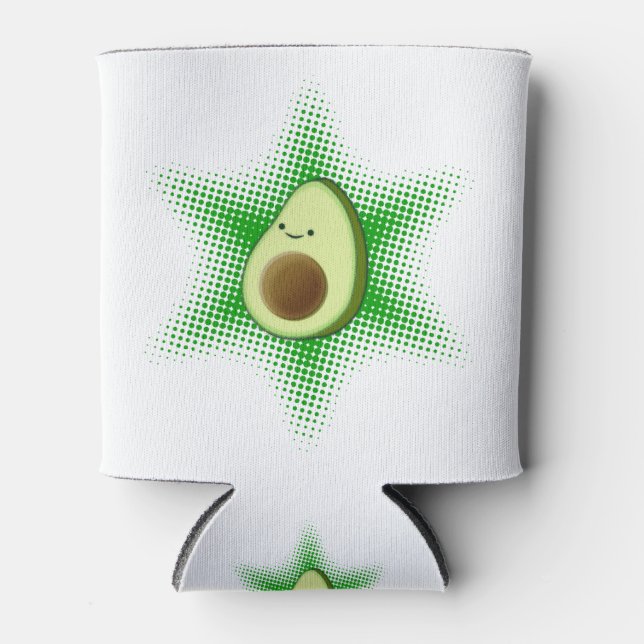 Porta-lata Avocado Superstar (Frente)