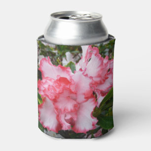 Porta-lata Azaleas Primavera Floral, Vermelhas Duplas e Branc