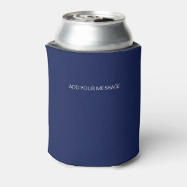 Porta-lata Azul sólido