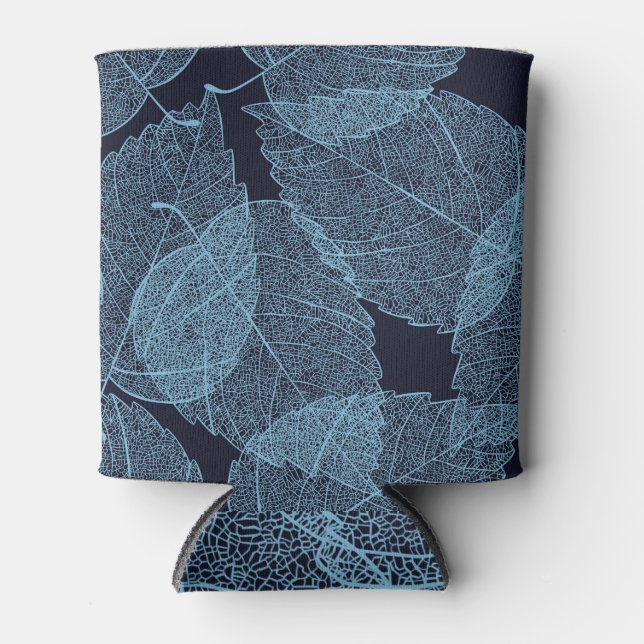 Porta-lata Azulejos De Madeira: Textura Do Chão Elegante. (Frente)