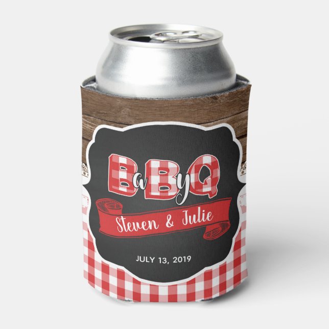 Porta-lata Baby Q Can Cooler - Vermelho (Can Front)