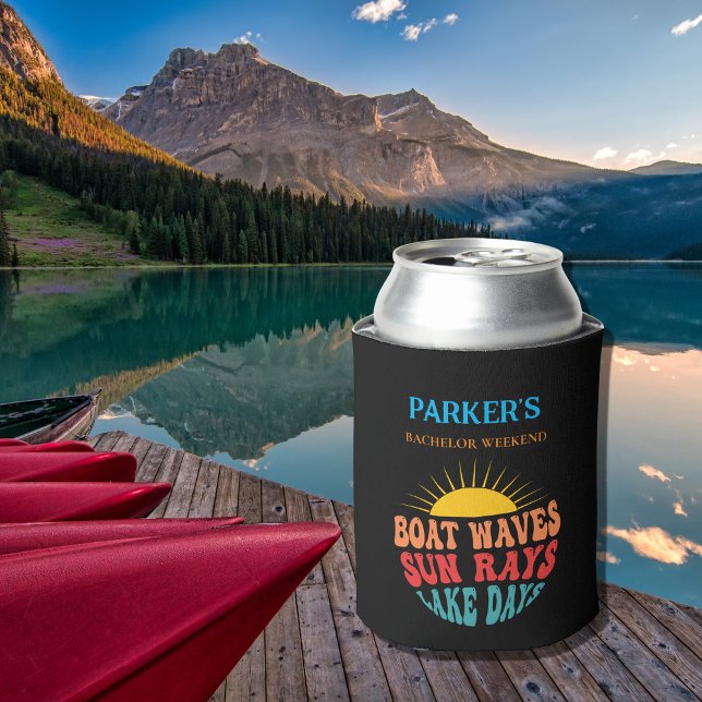 Porta-lata Bacheler Party Retro Sun Black (Criador carregado)