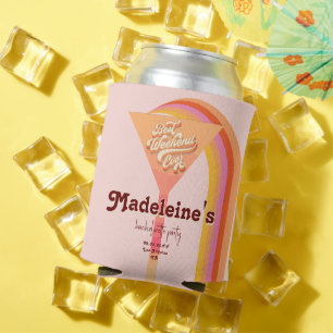 Porta-lata Bachelorette Sunset de Arte Retroativa