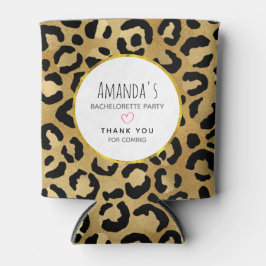 Porta-lata Bachleorette de Padrão de Impressão de Leopard Sel