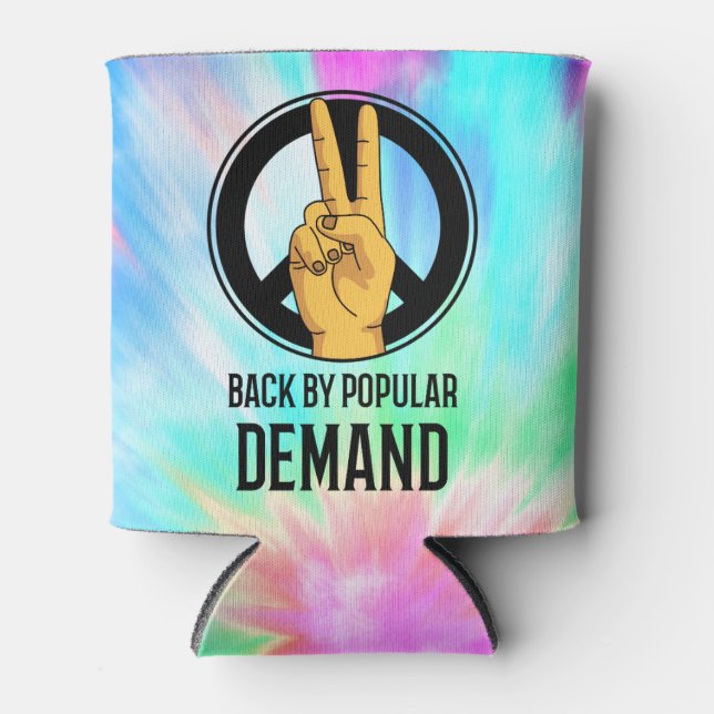 Porta-lata Back By Popular Demand | Peace Sign Beverage (Frente)