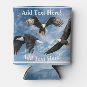 Porta-lata Bald Eagle Soaring