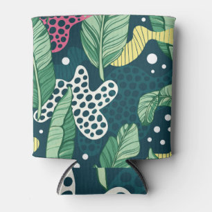 Porta-lata Banana deixa abstrato, cores da moda