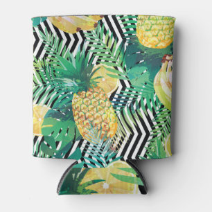 Porta-lata Bananas Exóticas Limões Tropicais