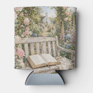 Porta-lata Banco de Jardim de Oração Capela Aquarela