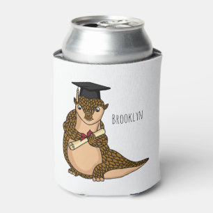 Porta-lata Banda desenhada para graduação de pangolina