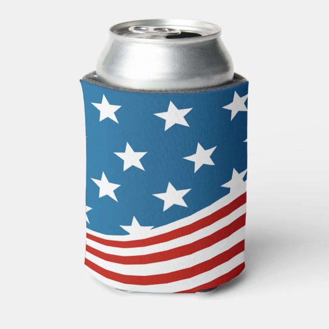 Porta-lata Bandeira Americana (Can Back)